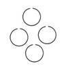 Two Sets of Piston Rings Fits for Kohler Engines CH25
