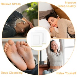 30 Pcs Disposable Castor Oil Patches, Castor Oil Pack Wrap Patch for Feet Self Adhesive Foot, Hand, Belly, Body No Leakage Comfort Highly Absorbent Breathable Wash-Free(Oils Not Included) 12×10