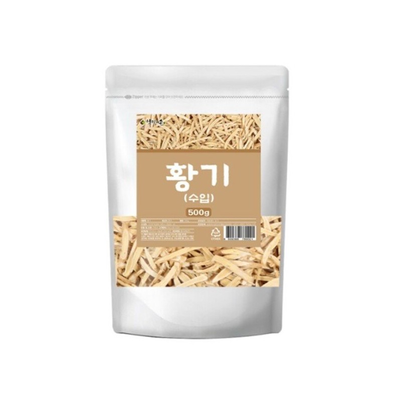 수입황기 500g/황기절편삼계탕재료 Imported Astragalus 500g / Astragalus Sliced Samgyetang Ingredients