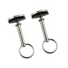 Marine Hatch Cover Pull Handle with Spring Hidden Pin Button