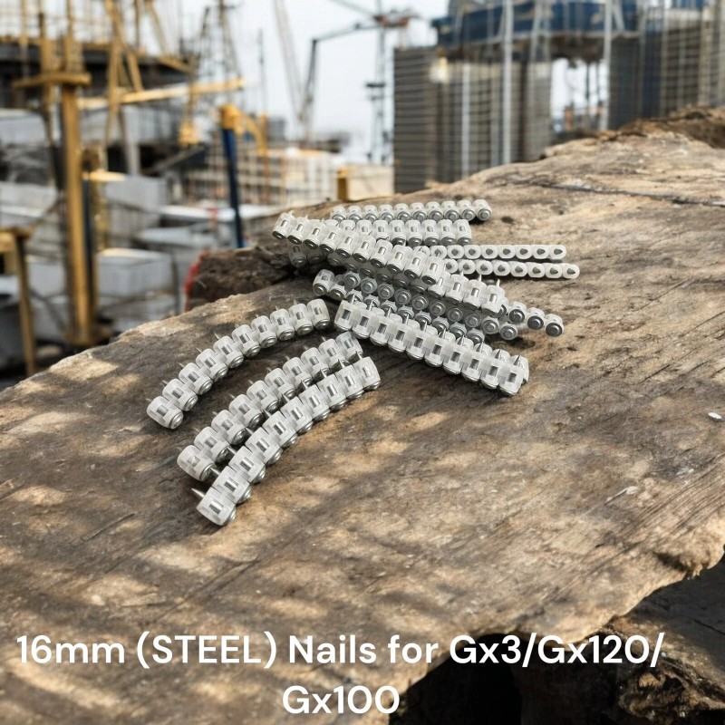 For Hilti Gx Series 1000x collated STEEL nails 16mm-for Hilti