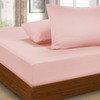 Funky Gadgets Double Fitted Sheet Blush Pink Extra Deep Pocket