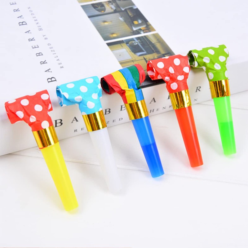 Lanito Long Squirrel Whistle Cheer Whistle Kids Whistle Birthday Blow