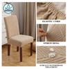 JUNZHE High Stretch Elastic Dining Chair Covers,Removable Washable Chair Protective