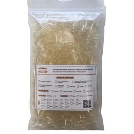 DR T&T size 3 size3 clear gelatine gelatin capsule (100)