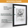 Califortree Black 11x14 Picture Frame - Display Photos 8x10 with
