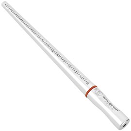 Splenor Tools 13" Solid Stainless Steel Grooved Ring Mandrel - for Measuring & Forming Rings - Jewelry Making Tool - Ring Sizer - Size (US 1-16)