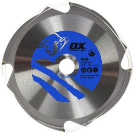 OX Fibre Cement Cutting Blade - 4 Teeth - 165/20 mm