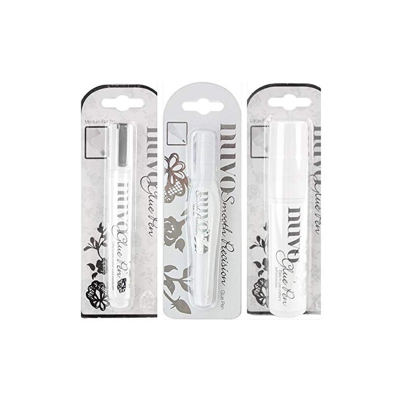 Nuvo Glue Pen - Large, Medium & Fine Tip Set