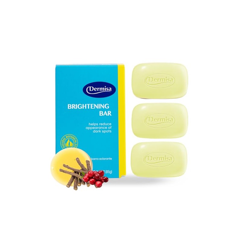 DERMISA BARRA DE JABON ACLARANTE PARA MANCHAS OSCURAS 85GR 3
