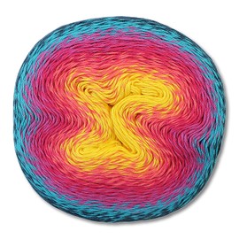 Frida's Wollhaus Scheepjes 215 g Whirl Bobbel Gradient Yarn Crochet Knitting 38 Colours (776 | Rosewater Cocktail)