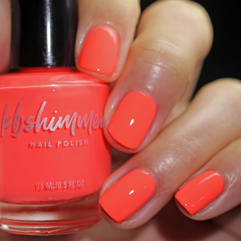 KBShimmer Totally Outrageous Neon Crème Nail Polish 0.5 oz Full