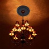 INCREWAY 1Pack Split Lighting PU Ceiling Black 3D Modeling Ceiling