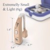 Delmicure binaural hearing aids VHP-1303 Beige Brand NEW
