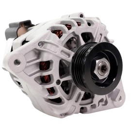 SB Parts Rebuilt Alternator Compatible with Hyundai Accent 2003-2007 (1.6L 1.5 L), 2005-2006 Elantra Tiburon 2004-07 Tucson 05-2009 Compatible with Kia Rio Rio5 06-2009 Spectra, Spectra5 2.0L 2006