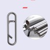 Power Fishing Clips 50Pcs Stainless Steel Quick Change Connector,Link Split