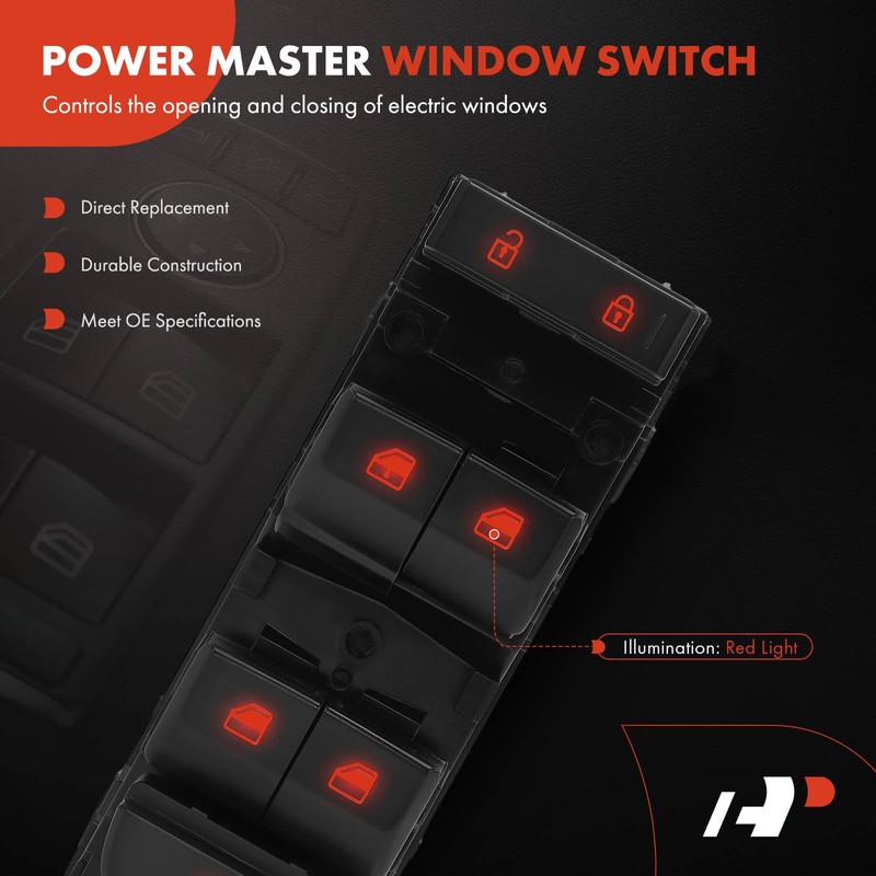 A-Premium Master Power Window Switch Compatible with Kia Forte 2019