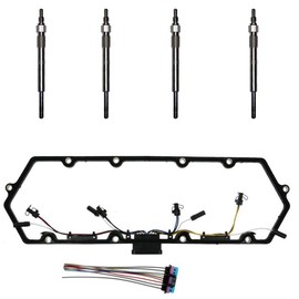 Valve Cover Gasket & Harnesses & Glow Plugs | for Ford 1998-2003 7.3L Powerstroke