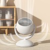 Table Fan 4 Speed Modes Stable Base Ultra Quiet Rechargeable