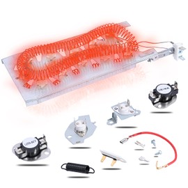 Dryer Heating Element Replaces For Maytag Epic z Bravos MEDB765FW0 MEDB835DW4 MED9600SQ0 MED9700SQ0 MED9800TQ0 MEDX500XW0 MEDX700XW0 MEDX700XL0 MEDC700VW0 MEDB855DC4 MED3500FW1 MEDZ400TQ2 MEDX500XL0