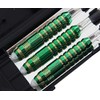 DYNASTY BRASS SET "TEN" Green Ten Green Brass Darts Barrel