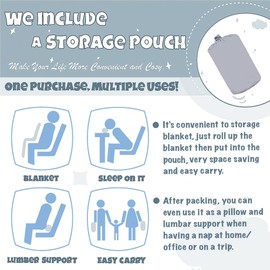 BYTIDE Animal Printed Flannel Fleece Bed Blanket with Storage Pouch, Portable Luxury Fuzzy Soft Plush Lightweight Breathable Twin Bed Couch Blanket for All Seasons, 60 x 90 Inches, Zebra