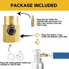 GURUDAR CO2 Cylinder Refill Adapter for CGA320 CO2 Tank to