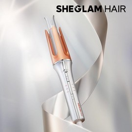 SHEGLAM Hair Automatic Curling Iron 1/1.25 Inch with 3 Temperatures, 2-Way Rotation, Anti-Scald, Anti-Tangle, Automatic Shut-Off, Hair Styling Tool Swivel Cord Barrel Hair Curler Rizador De Pelo:_1 inch / 25mm