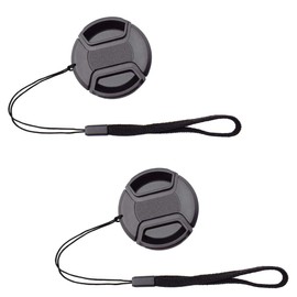 [2PCS] ULBTER 77mm Lens Cap Cover for AF-S NIKKOR 24-120mm f/4G Lens, AF-S 85mm f/1.4G, Canon EF 24-105mm f4L, Canon EF 24-70mm f4L Lens, Canon EF 16-35mm f4L and Other Lenses with 77 mm Thread