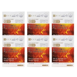 Chong Kun Dang Altige Omega 3 2000 Max Plus 6 Boxes Supercritical EPA DHA Maximum Content / 종근당 알티지 오메가3 2000 맥스 플러스 6박스 초임계 EPA DHA 최대 함량
