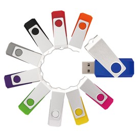 10pcs 64GB USB Flash Drives,USB2.0 Thumb Drive,USB Sticks,USB Photo Stick,64GB Flash Drive USB 2.0