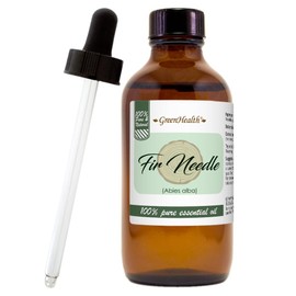 Fir Needle Essential Oil 4 fl oz (118 ml) Glass Bottle w/Glass Dropper – 100% Pure Essential Oil