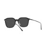 Coach HC8355 Sunglasses, Black/Dark Grey, 55 mm