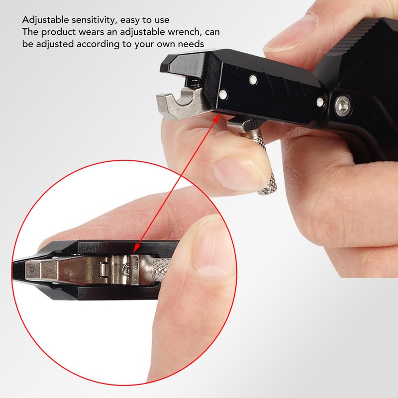 Archery Bow Thumb Release 4 Finger Design Adjustable Comfortable Grip
