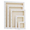 FIXSMITH Stretched White Blank Canvas- Multi Pack 4x4",5x7",8x10",9x12",11x14" (2 of