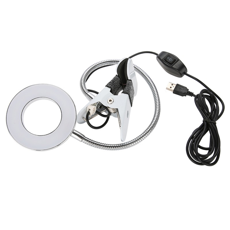USB Makeup Tattoo LED Lamp Beauty Table Lamp with Clamp