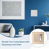PATIKIL 5x5 Inch Self-Adhesive Access Panel, 2Pcs ABS Plumbing Access