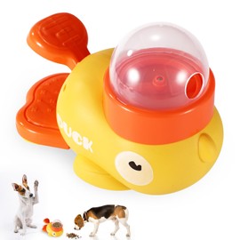 Lyreh Duck Shaped Slow Feeder, Interactive Enrichment Dispenser Toy Good Feeding Solution Perfect for Cats & Dogs