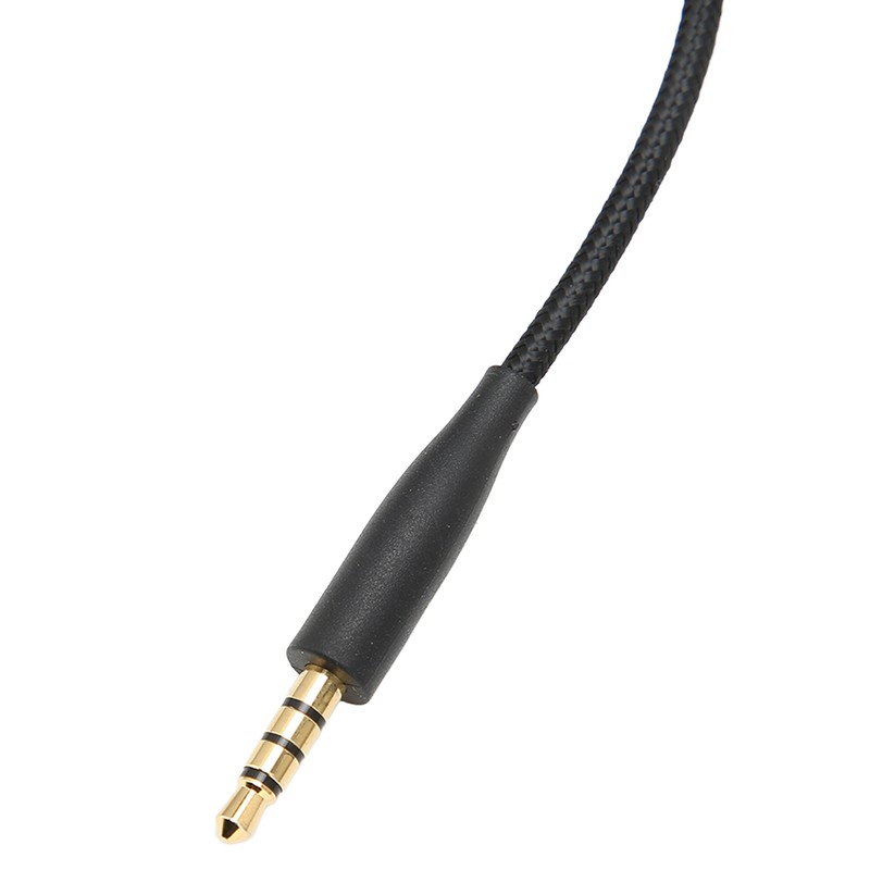 Cantilever Microphone Cable Earphone Audio Cable with Volume Control Mute