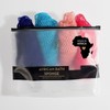 Bellanomi 4 Piece African Exfoliating Net Sponge Bundle, Ethically Sourced