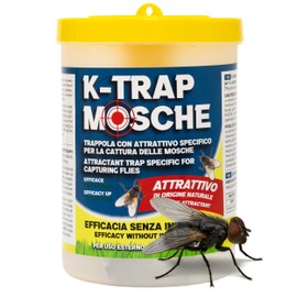 Adama Outdoor Fly Trap with Natural Bait K-TRAP Fly Ecological Trap for Flying Insects for Gardens and Stables Catches Dipteras and Brakes without Insecticides