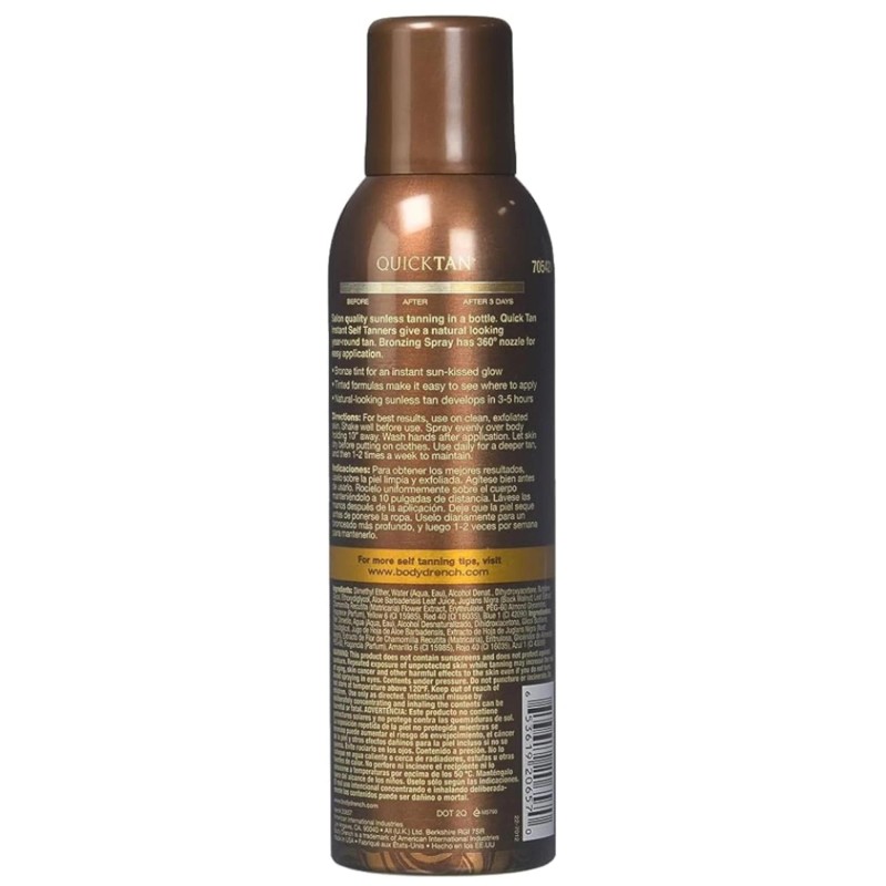 Body Drench Quicktan Quick Tan Bronzing Spray Medium Dark (The