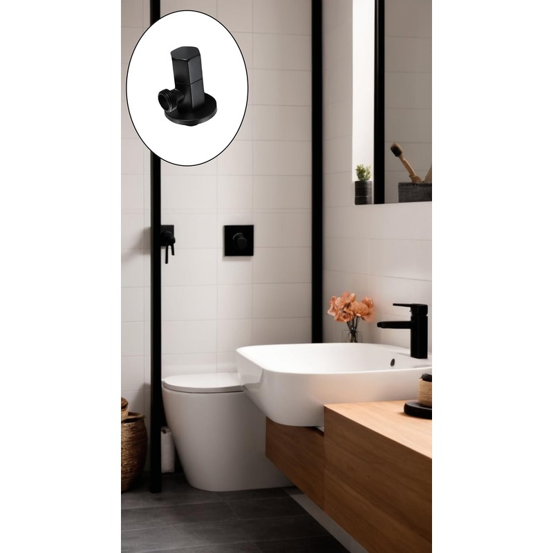 Brass G1/2 Angle Stop Valve for Bathroom & Kitchen |