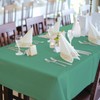 3PCS Sage Green Tablecloths Plastic, 3 Different Shades of Sage