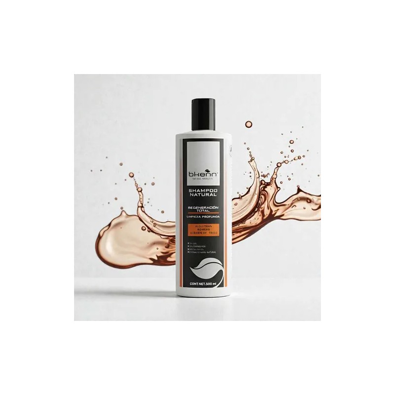 Shampoo Base Alquitrán 500 Ml Regenerador Capilar, Anti Caída, Caspa,