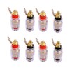 EIGHTNOO 4mm Banana Plug Socket Connector Binding Post for Amplifier