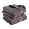Hiorie Imabari Towel Certified Face Towel, Set of 2, Charcoal,