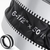 Zonon Vinyl Flexible Duct Connector 6-1/2" x 50 ft for