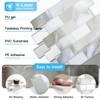 Art3d Peel and Stick Beige & White Wall Tiles –
