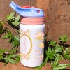 Princess Kid's Cup with Name/insulated with lid and straw/gift for